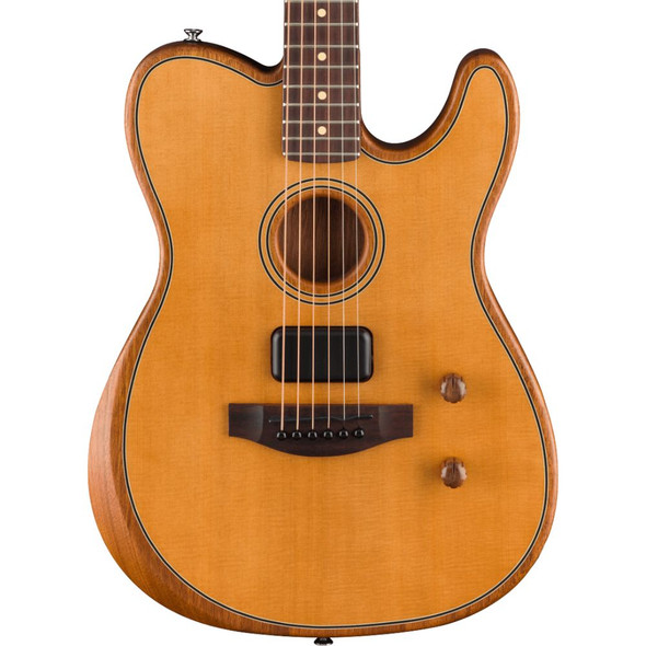 Fender Acoustasonic Standard Telecaster - Aged Natural