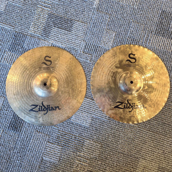 Used Zildjian 14" S Series Mastersound Hi-Hat Cymbals