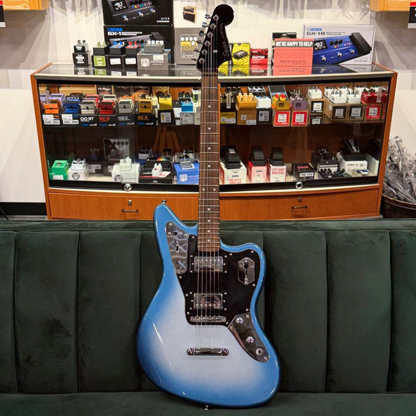 Used Squier Contemporary Jaguar HH ST Electric Guitar – Sky Burst Metallic