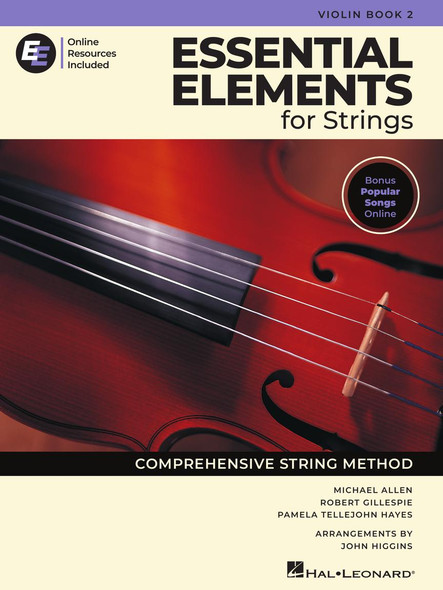 Essential Elements for Strings (revised 2025) - Violin Book 2
