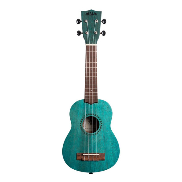 Kala Watercolor Meranti Soprano Ukulele - Ocean Blue