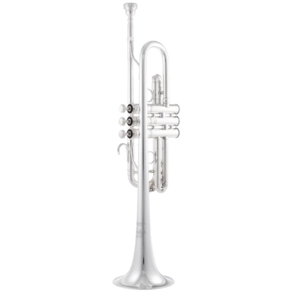 Bach C190SL229C Stradivarius C Trumpet - Silver Plated