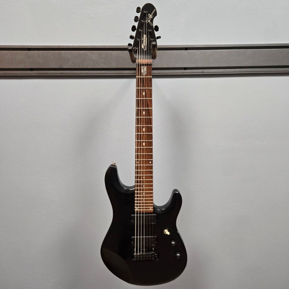 Used Sterling JP70 John Petrucci 7-String Electric Guitar - Stealth Black (7 lb 7 oz)