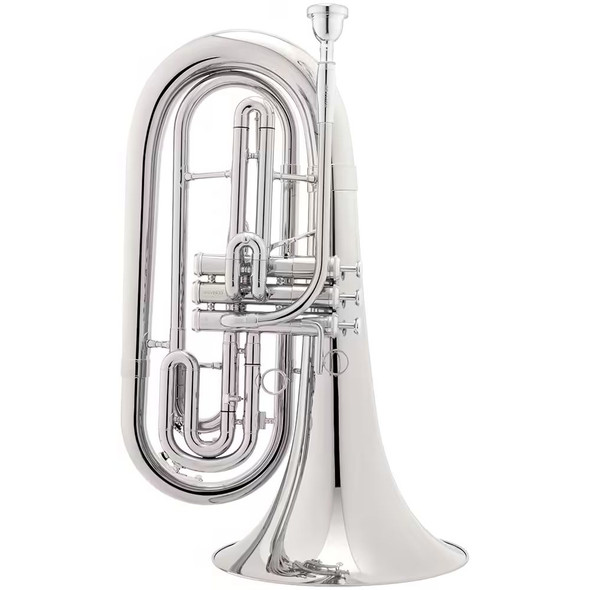 Jupiter Quantum MK II JBR1105MS Marching Baritone – Silver-Plated