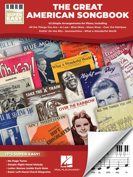 The Great American Songbook - Super Easy Songbook