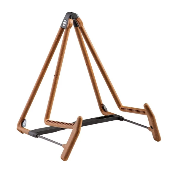 K&M 17580 Heli 2 Acoustic Guitar Stand - Cork