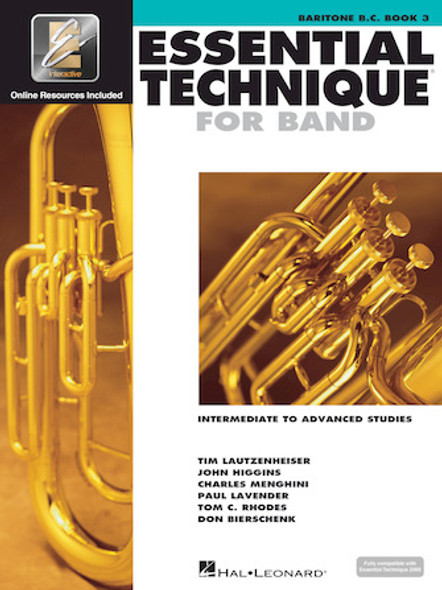 Essential Technique for Band with EEi - Intermediate to Advanced Studies - Baritone B.C.