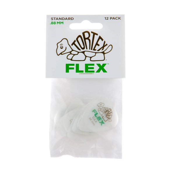 Dunlop Tortex Flex Standard .88mm Pick Pack (12 pack) (pack view)