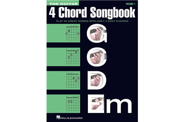 The Guitar 4-Chord Songbook - front cover