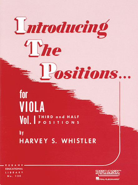 Introducing the Positions for Viola Volume 1 - Third and Half Positions