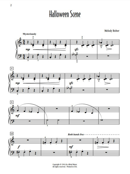 Halloween Scene - Piano SoloA