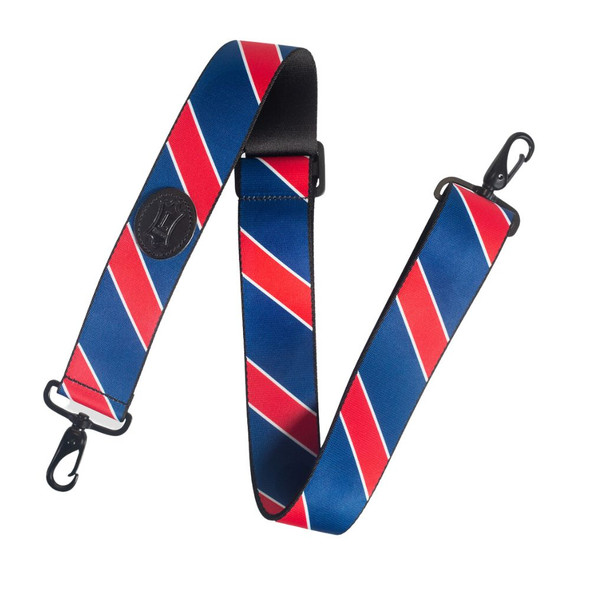 Levy's MCS-002 2 inch Polyester Spirit Case Strap - Red/Blue/Navy