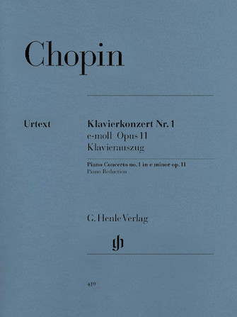 Concerto for Piano and Orchestra E minor Op. 11, No. 1 - 2 Pianos, 4 Hands