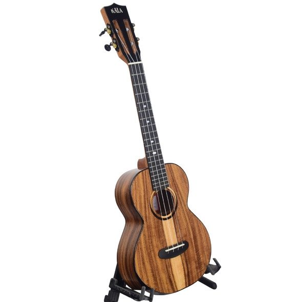 Kala Contour All Solid Acacia Tenor Uke w/Bag