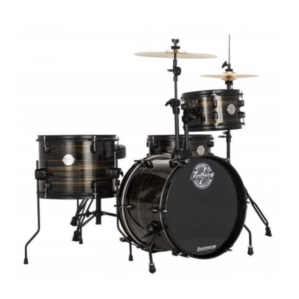 Ludwig Questlove Pocket Kit All-In-One Drum Set - Bronze Swirl