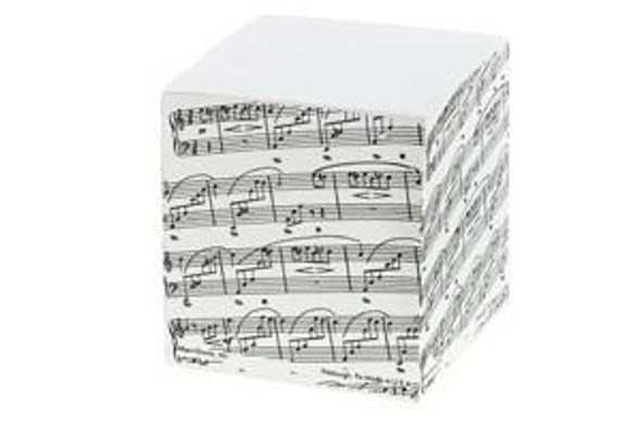 Sheetmusic Memo Cube