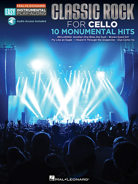 Classic Rock - 10 Monumental Hits
Cello Easy Instrumental Play-Along