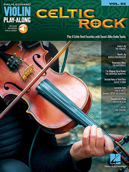 Celtic Rock
Violin Play-Along Volume 52
Violin Play-Along Softcover Audio Online