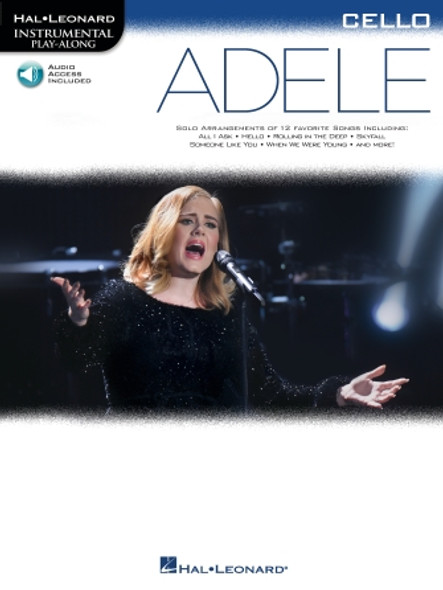 Adele
Cello
Instrumental Play-Along Softcover Audio Online