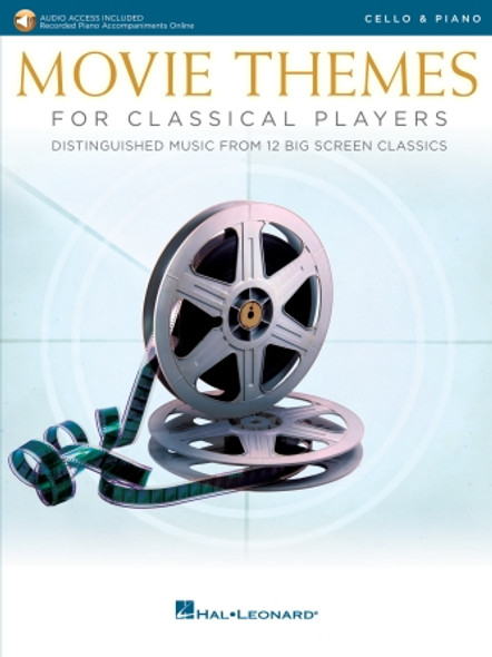 Movie Themes for Classical Players – Cello and Piano
With online audio of piano accompaniments
For Classical Players Softcover Audio Online