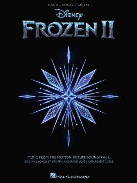 Frozen 2 Piano/Vocal/Guitar Songbook
Music from the Motion Picture Soundtrack
Piano/Vocal/Guitar Songbook Softcover