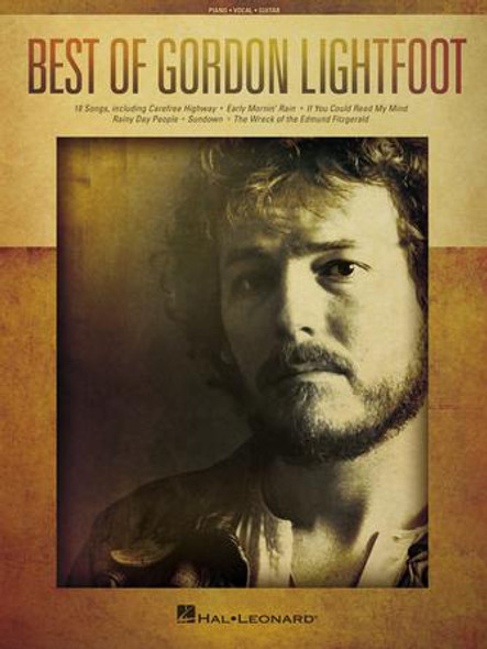 Best of Gordon Lightfoot
Piano/Vocal/Guitar Artist Songbook Softcover