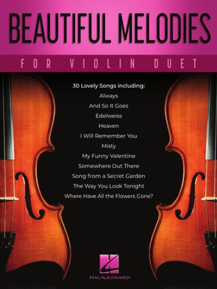 Beautiful Melodies for Violin Duet
String Duet Softcover