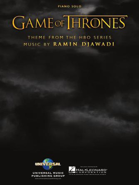 Game of Thrones (Theme)
(Theme from the HBO Series)
Piano Solo Sheets