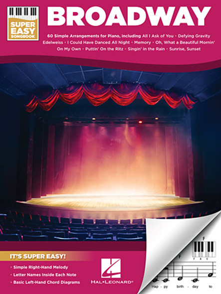 Broadway – Super Easy Songbook
Super Easy Songbook Softcover
