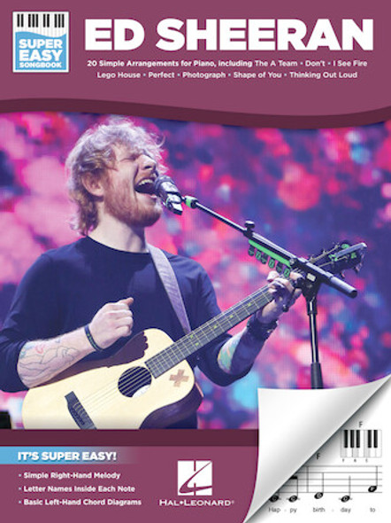 Ed Sheeran – Super Easy Songbook
Super Easy Songbook Softcover