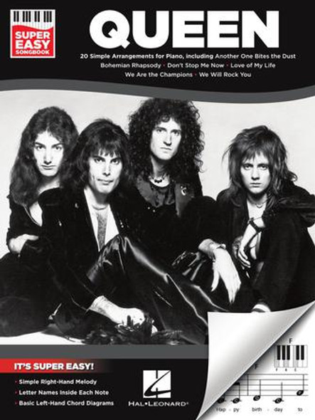 Queen – Super Easy Songbook
Super Easy Songbook Softcover