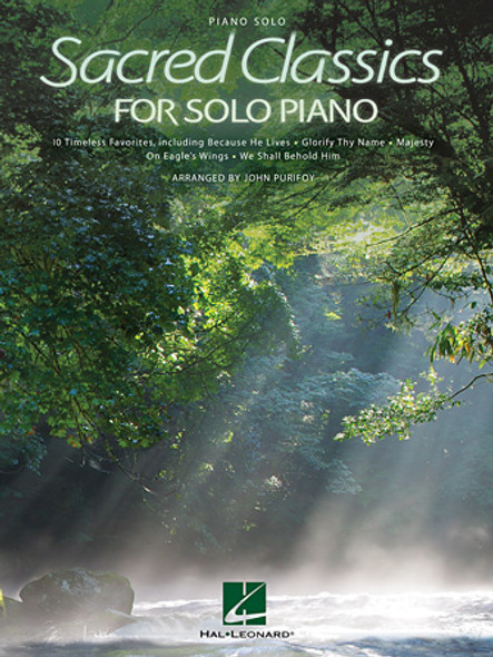 Sacred Classics for Solo Piano
Piano Solo Songbook Softcover