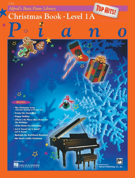 Alfred's Basic Piano Library: Top Hits! Christmas Book 1A
Arr. various composers / ed. E. L. Lancaster and Morton Manus