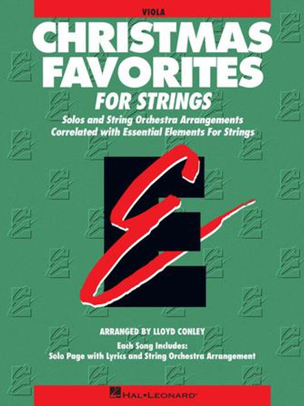 Essential Elements Christmas Favorites for Strings
Viola
Essential Elements String Folio