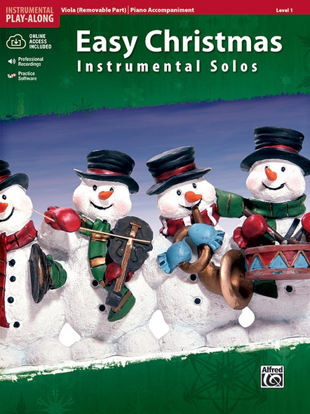 Easy Christmas Instrumental Solos: Level 1 for Strings - Viola