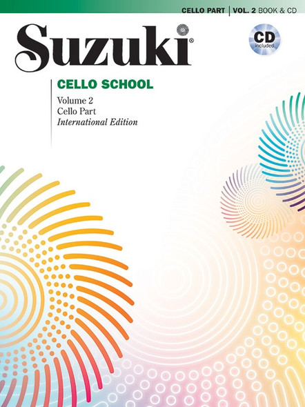 Suzuki Cello School, Volume 2 - Revised w/CD