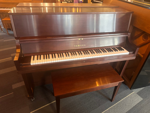 Used Yamaha P22 Upright Acoustic Piano - Satin Walnut