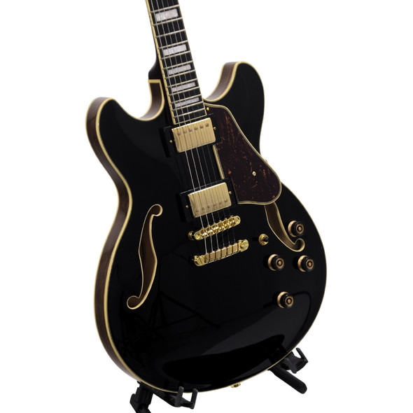 Ibanez AS93 Artcore Expressionist Electric Guitar - BlackE