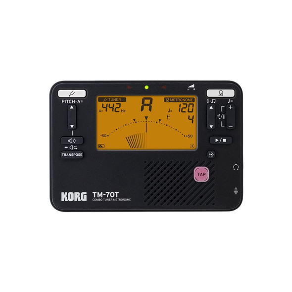 Korg TM-70 Combo Tuner Metronome - Black