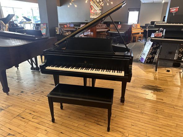 Used Steinway & Sons Model L Grand Piano - Satin Ebony