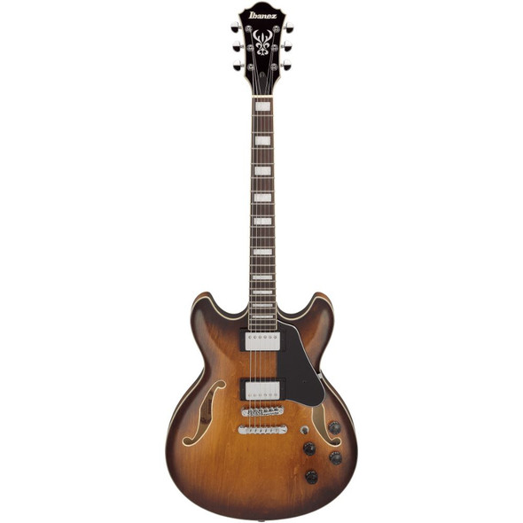 Ibanez Artcore AS73 Hollowbody Electric Guitar - Tobacco Brown