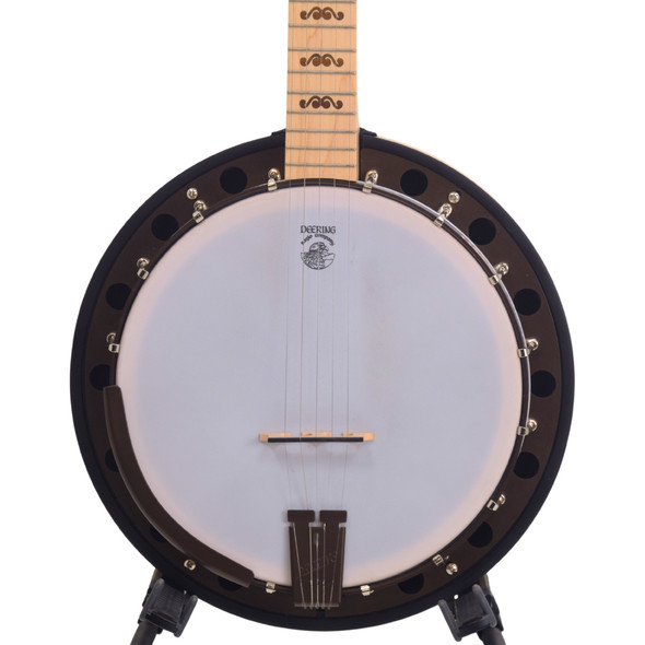 Used Deering Goodtime Two 5-String Banjo w/Resonator - Limited Edition Bronze
