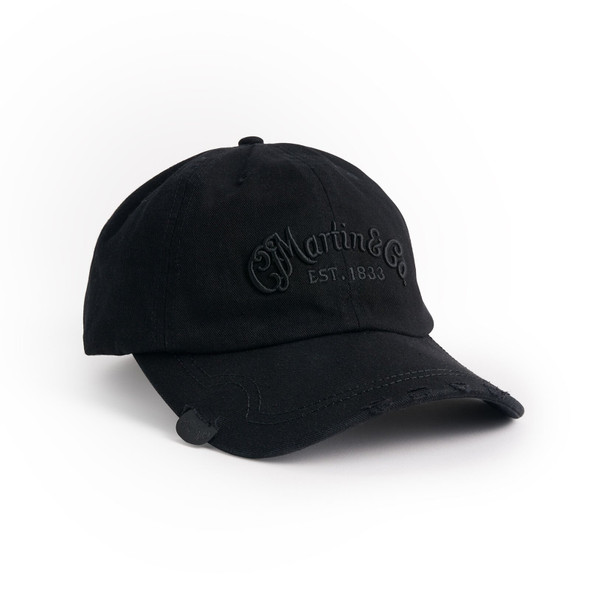 Martin Ball Cap Black w/Black Logo