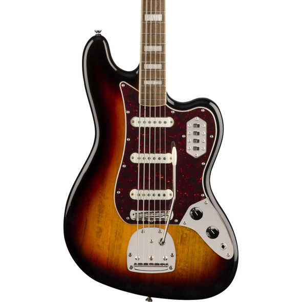 Squier Classic Vibe Bass VI Bass Guitar - 3-Color Sunburst