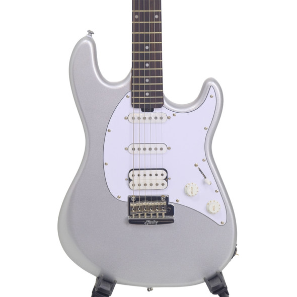 Sterling CT50 HSS Cutlass Electric Guitar - Silver