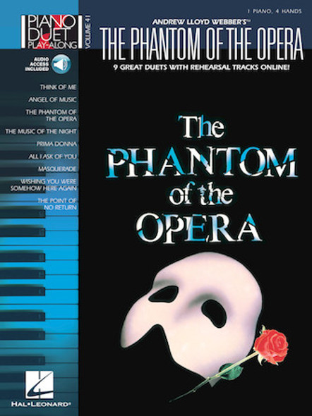The Phantom of the Opera
Piano Duet Play-Along Volume 41