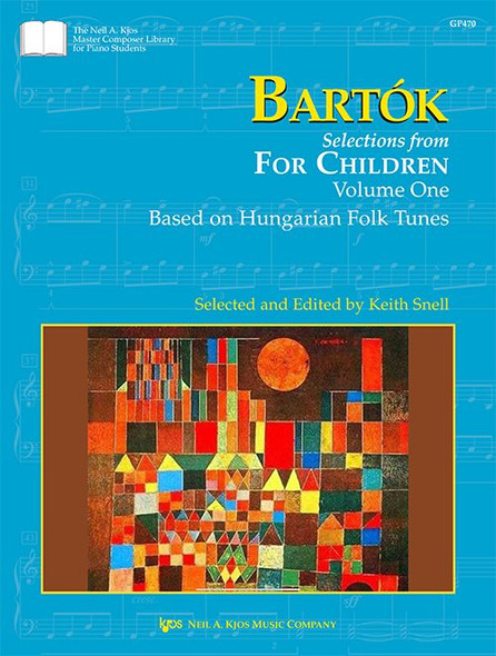 Bartók: Selections from For Children, Vol. 1
Edited by Keith Snell