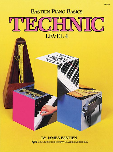 Bastien Piano Basics: Technic - Level 4