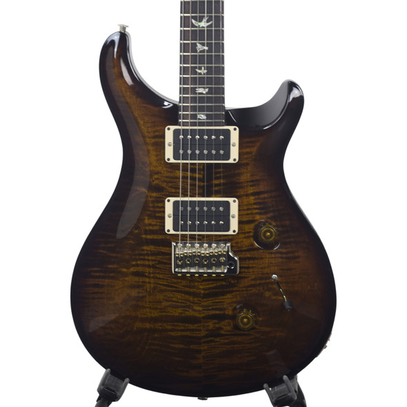 PRS Custom 24 Electric Guitar - Black Gold Wraparound Burst (8 lb 1 oz)