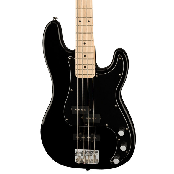 Squier Affinity Series PJ Precision Bass Guitar - Black, Maple